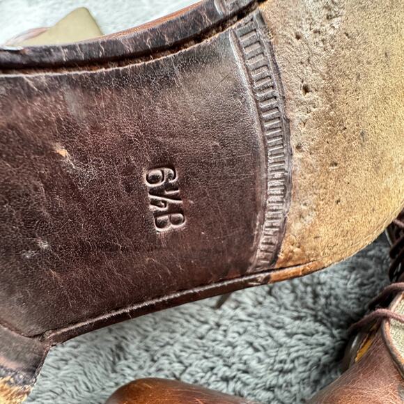 Cole Haan English Style Riding Boots Women's 6.5 B Canvas Leather 16" - Picture 4 of 8